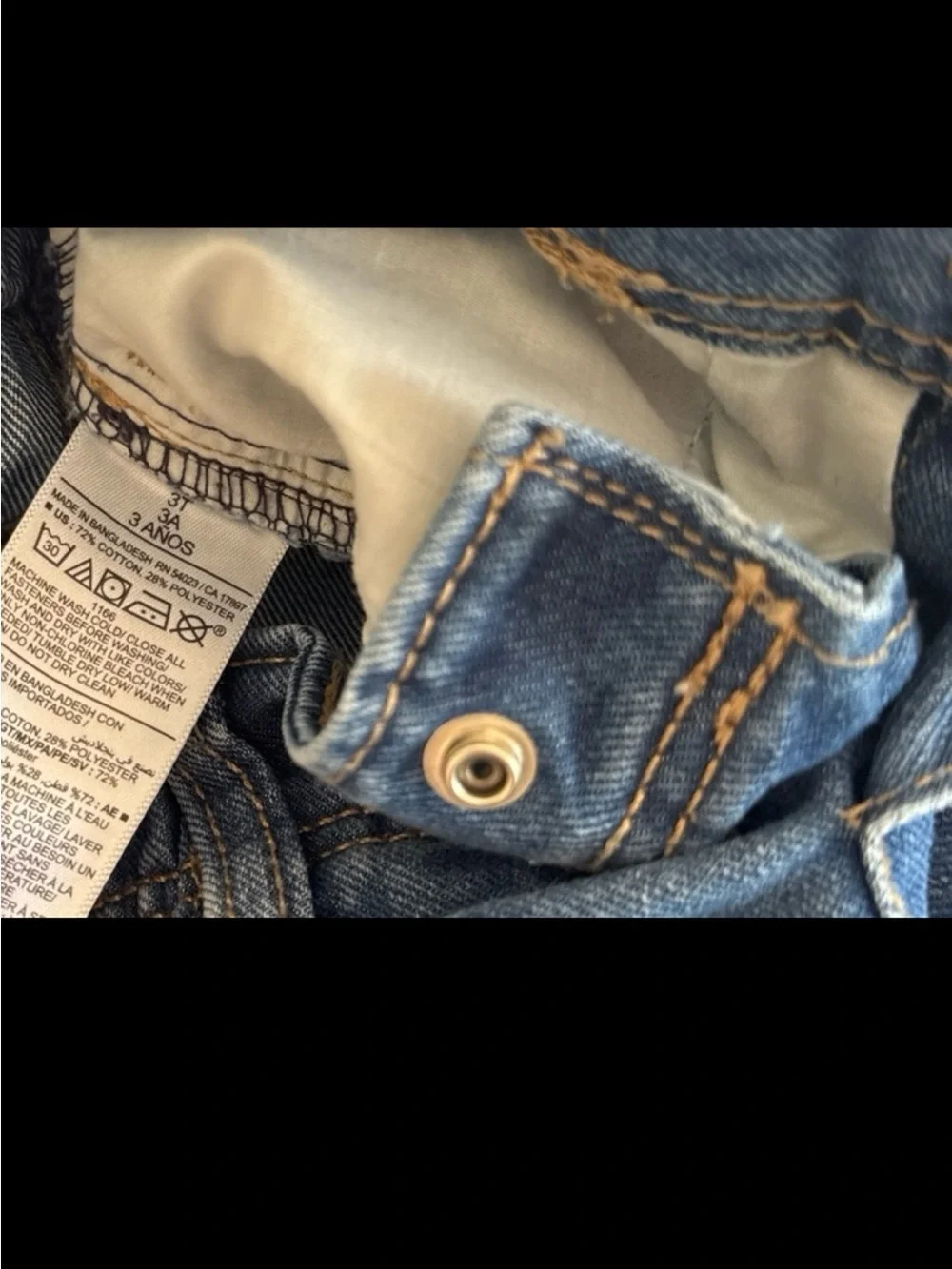 Old Navy Boys Straight Jeans - Blue Wash